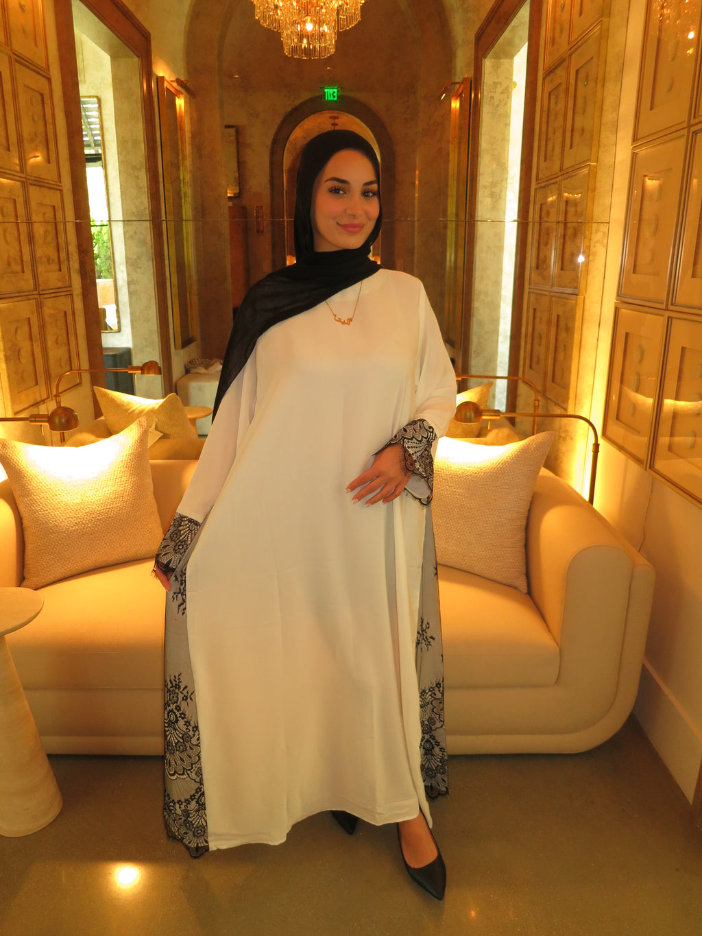 The Lace Abaya
